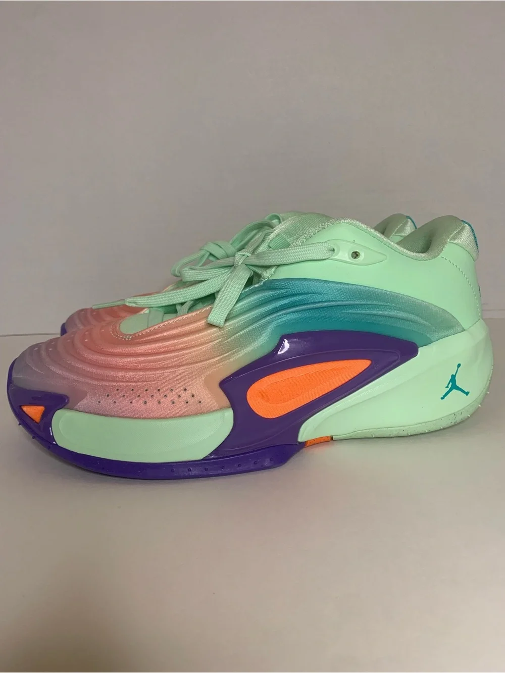 Jordan Luka 3 GS Blurred Vision HQ4920-300 Size 7Y Vapor Green Basketball Shoes